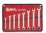 Genius Tools 8pc SAE Combination Ratcheting Wrench Set