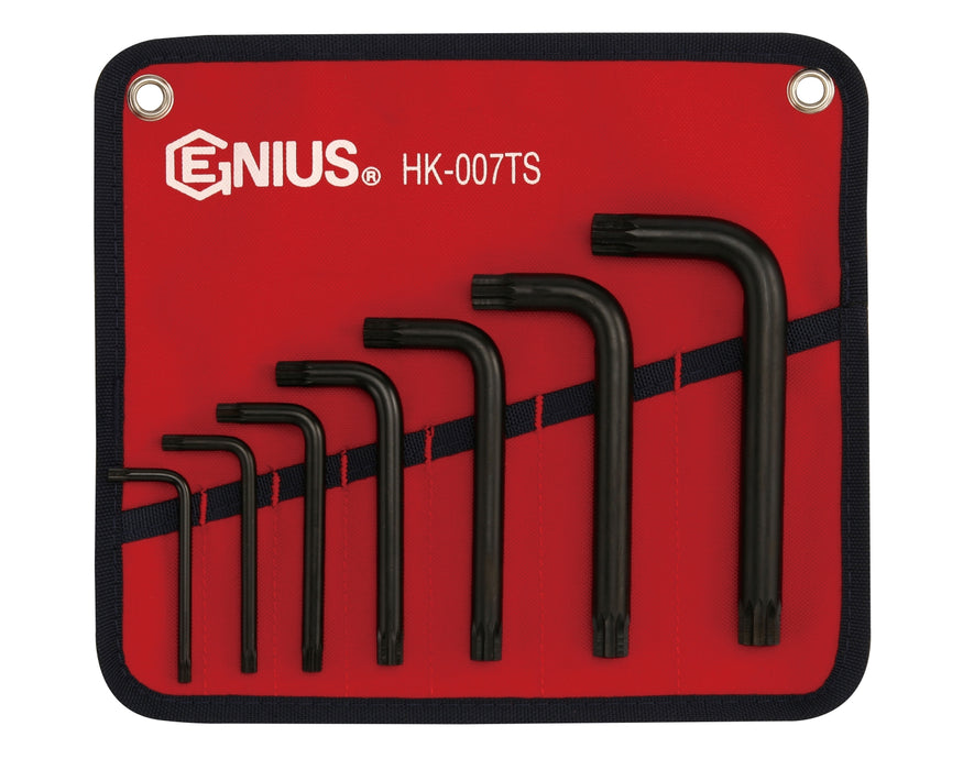 Genius Tools 7pc Triple Square Key Wrench Set