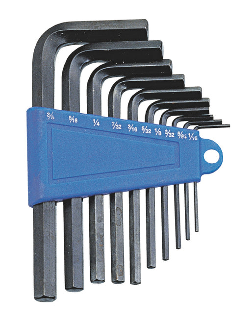 Genius Tools 10pc Metric Hex Key Wrench Set