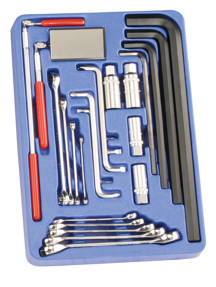 Genius Tools 28pc SAE Flare Nut, E-Star & L-Shaped Key Wrench