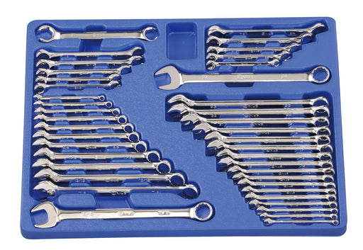 Genius Tools 41pc Metric & SAE Combination & Flare Nut Wrench Set