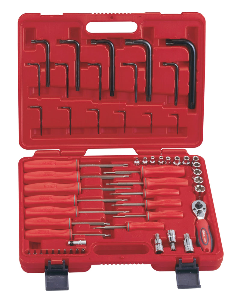 Genius Tools 56pc 1/2" Dr. Complete Star Type Wrench Set