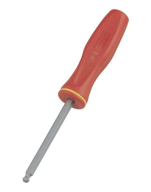Genius Tools SAE Wobble Hex Screwdrivers w/Plastic Handle, 180mmL